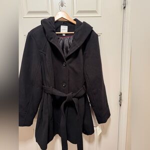 Croft & Barrow Black Pea Coat